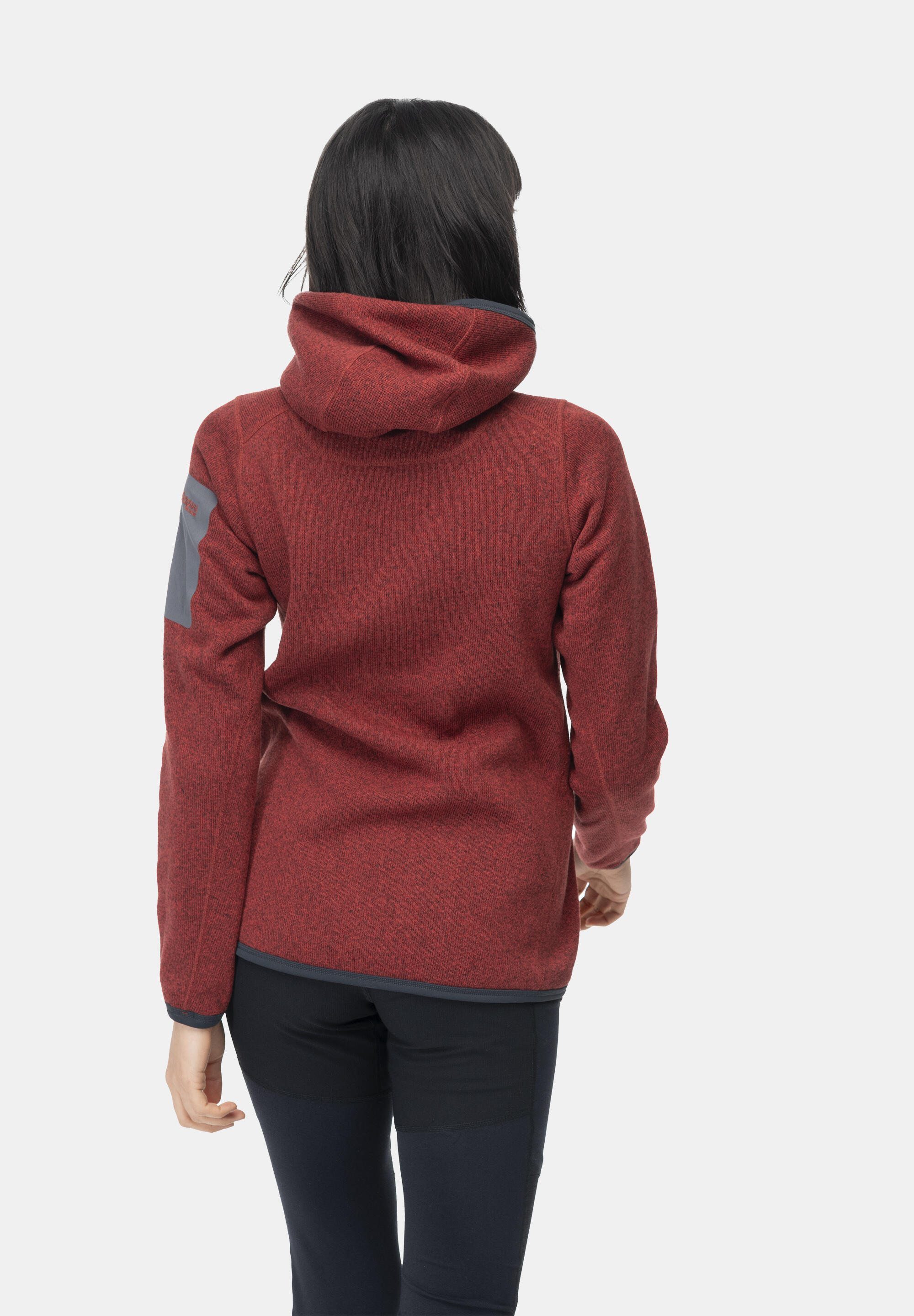 Damen Kapuzensweat W KAMPHAUG KNITTED HOODIE 2/5