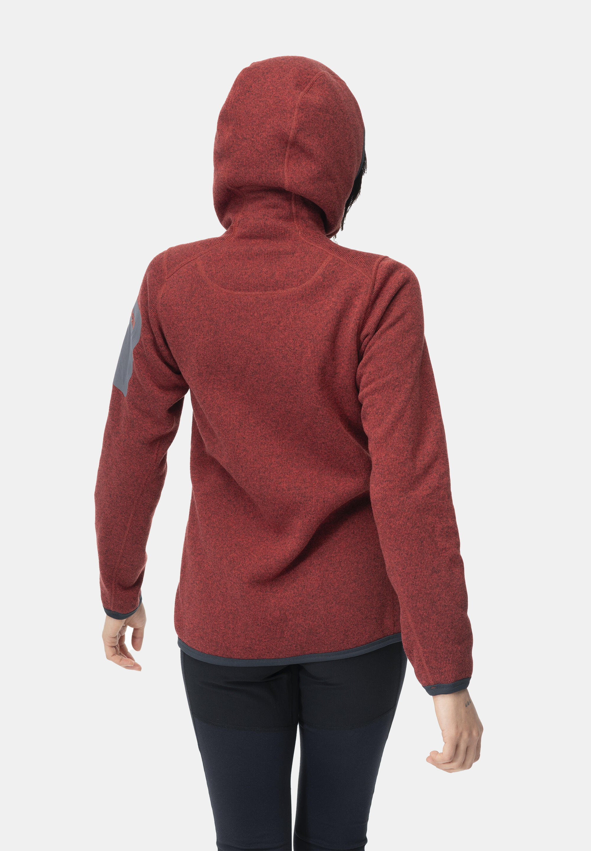 Damen Kapuzensweat W KAMPHAUG KNITTED HOODIE 3/5