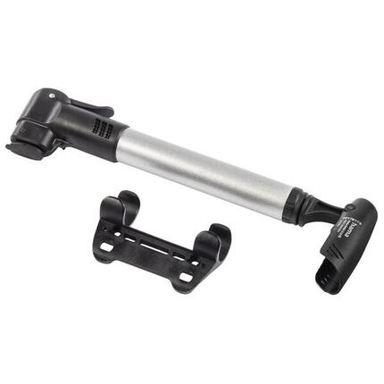 HAMA Fahrrad-Mini-Luftpumpe Doppelkopf 28 cm Schwarz