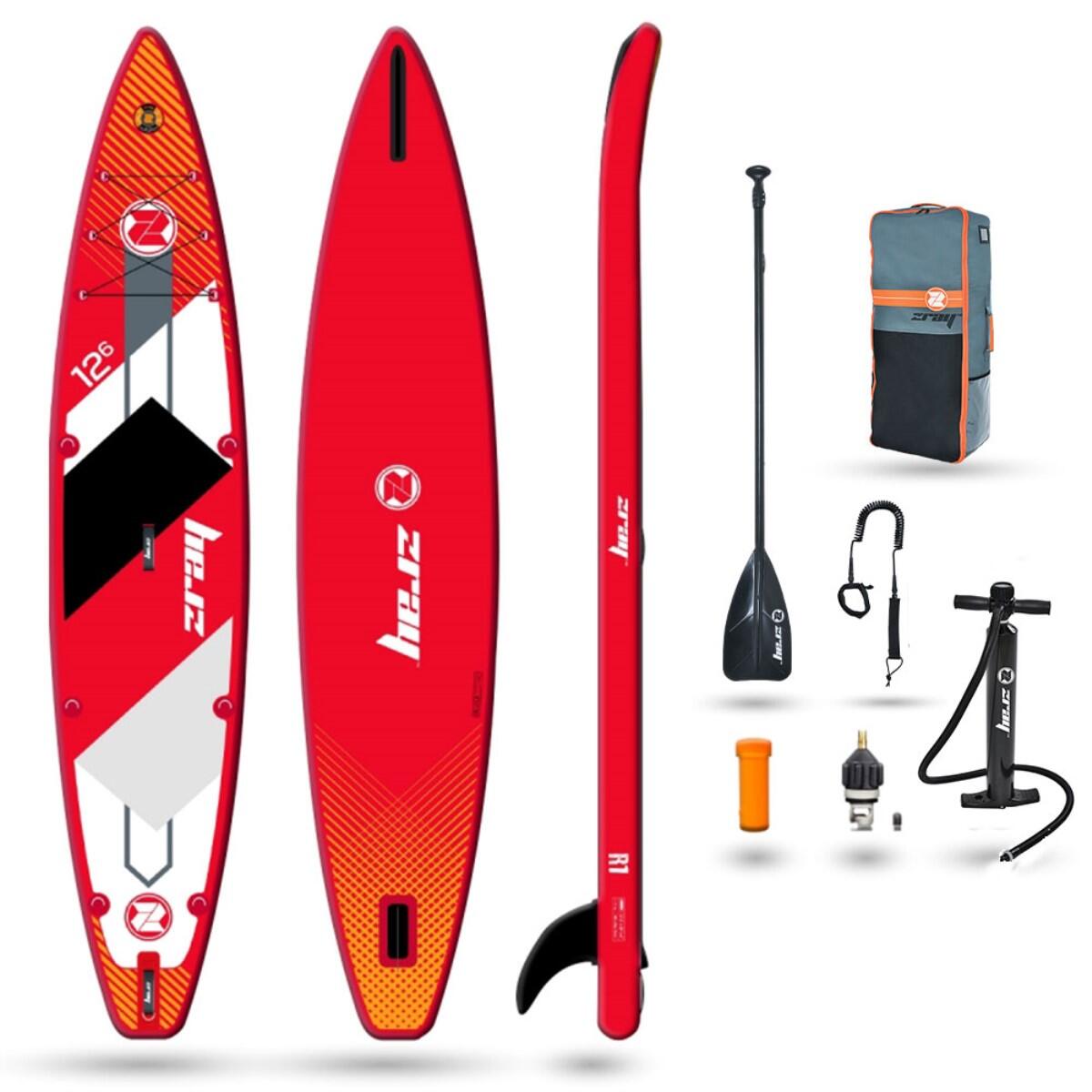 ZRAY Stand Up Paddle Aufblasbar ZRAY RAPID Dropstitch 381x76x15cm 12'6x30 "x6"