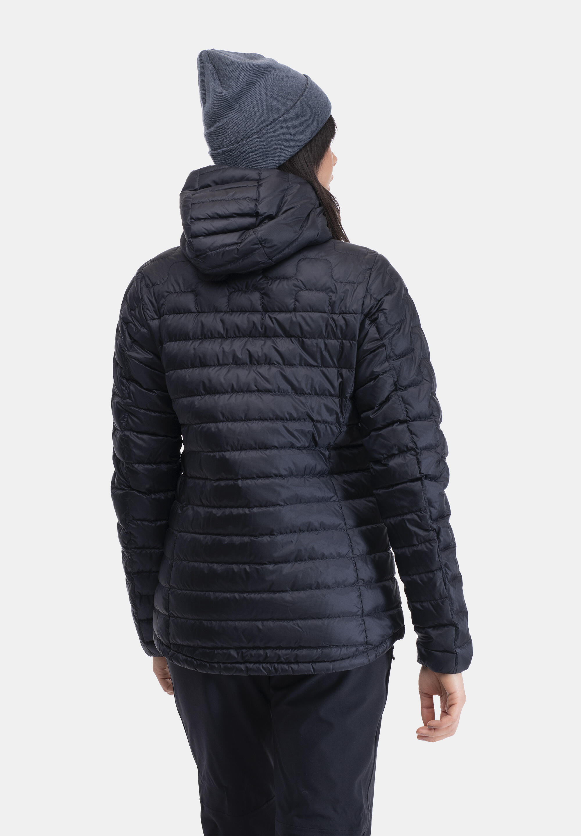 Damen Funktionsjacke WMAGMA LIGHT DOWN JACKETW/HOOD 2/5