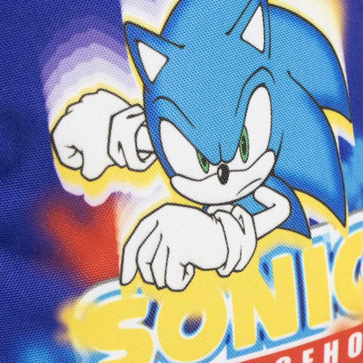 Zaino per Bambini Sonic Azzurro 3/4