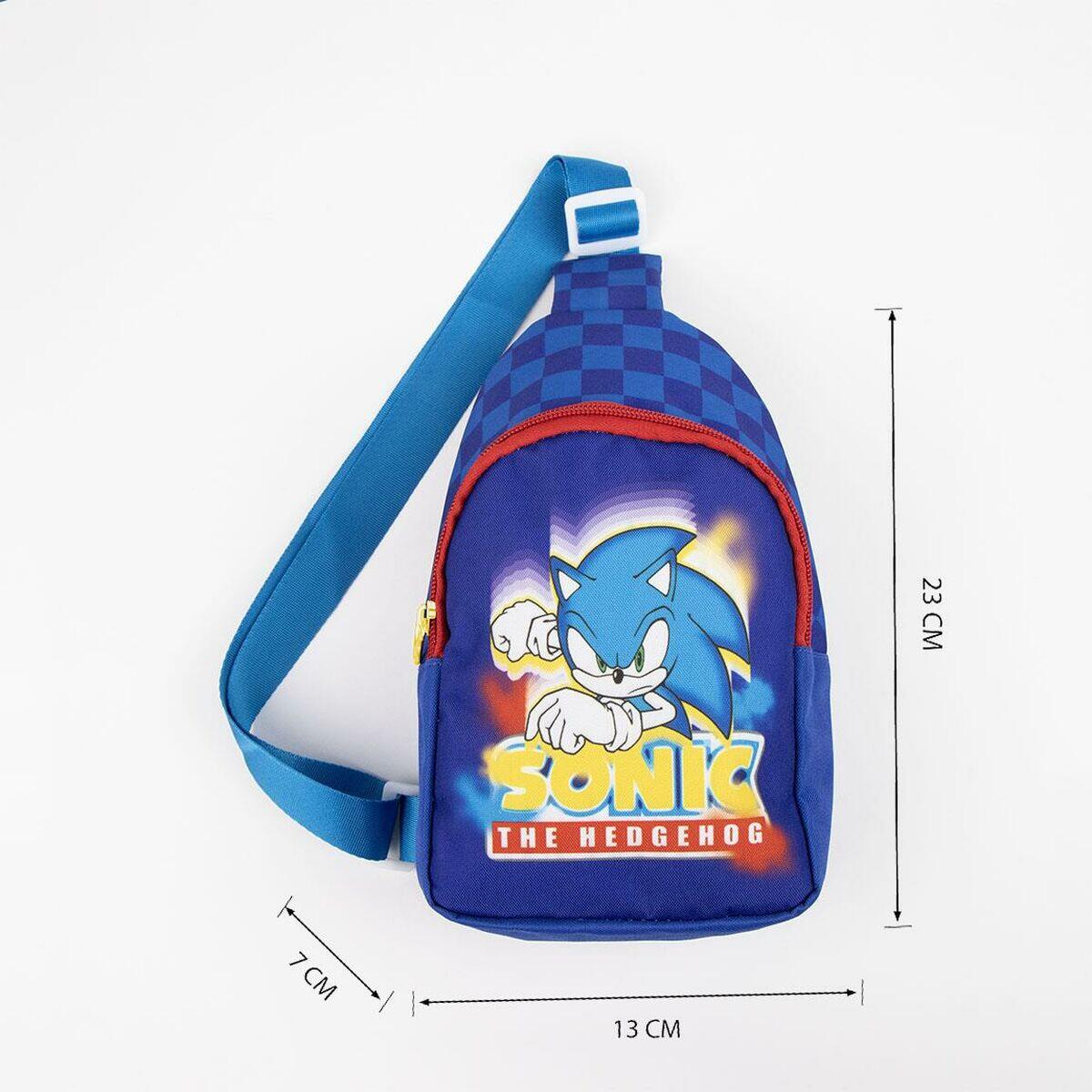 Zaino per Bambini Sonic Azzurro 4/4