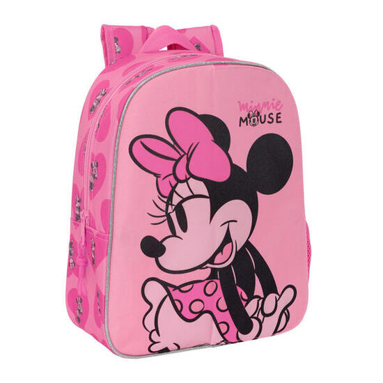 Mochila Infantil Minnie Mouse Loving Rosa
