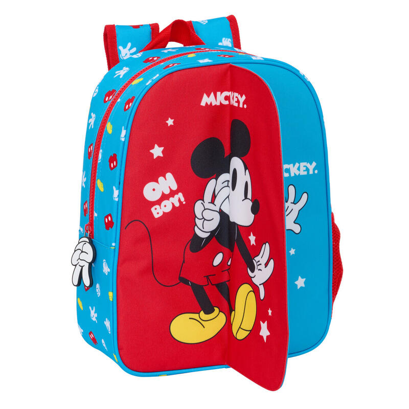 Mochila Escolar Mickey Mouse Clubhouse Fantastic Azul