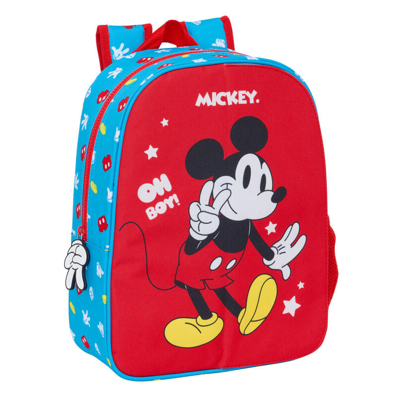 Mochila Escolar Mickey Mouse Clubhouse Fantastic Azul