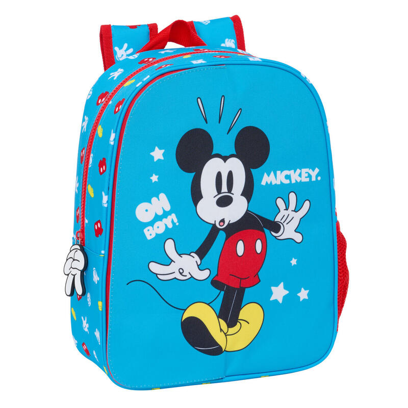 Mochila Escolar Mickey Mouse Clubhouse Fantastic Azul