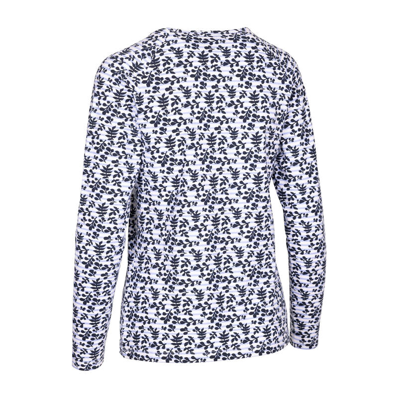 Dames Lottie Top (Koel Blauw)