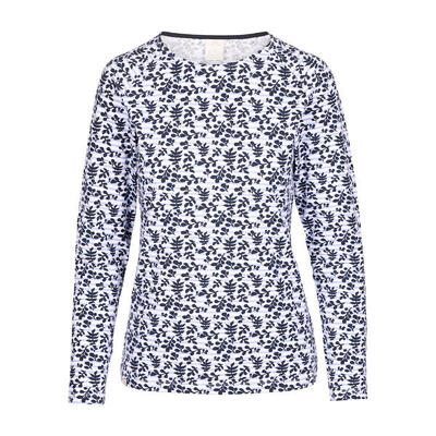 Dames lottie top (koel blauw)