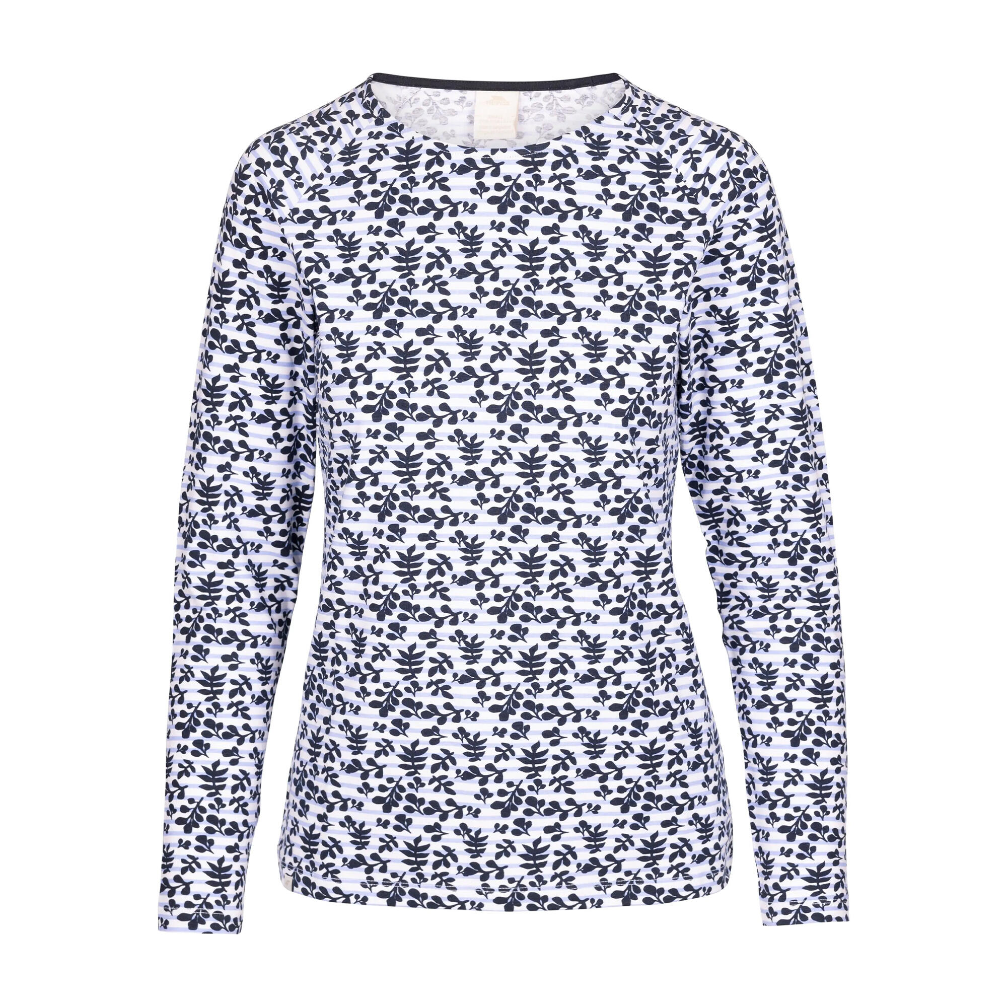 Trespass - Haut Lottie Femme (bleu Glacier) - T-shirt Manches Courtes - Bleu - 36 Xs - Decathlon