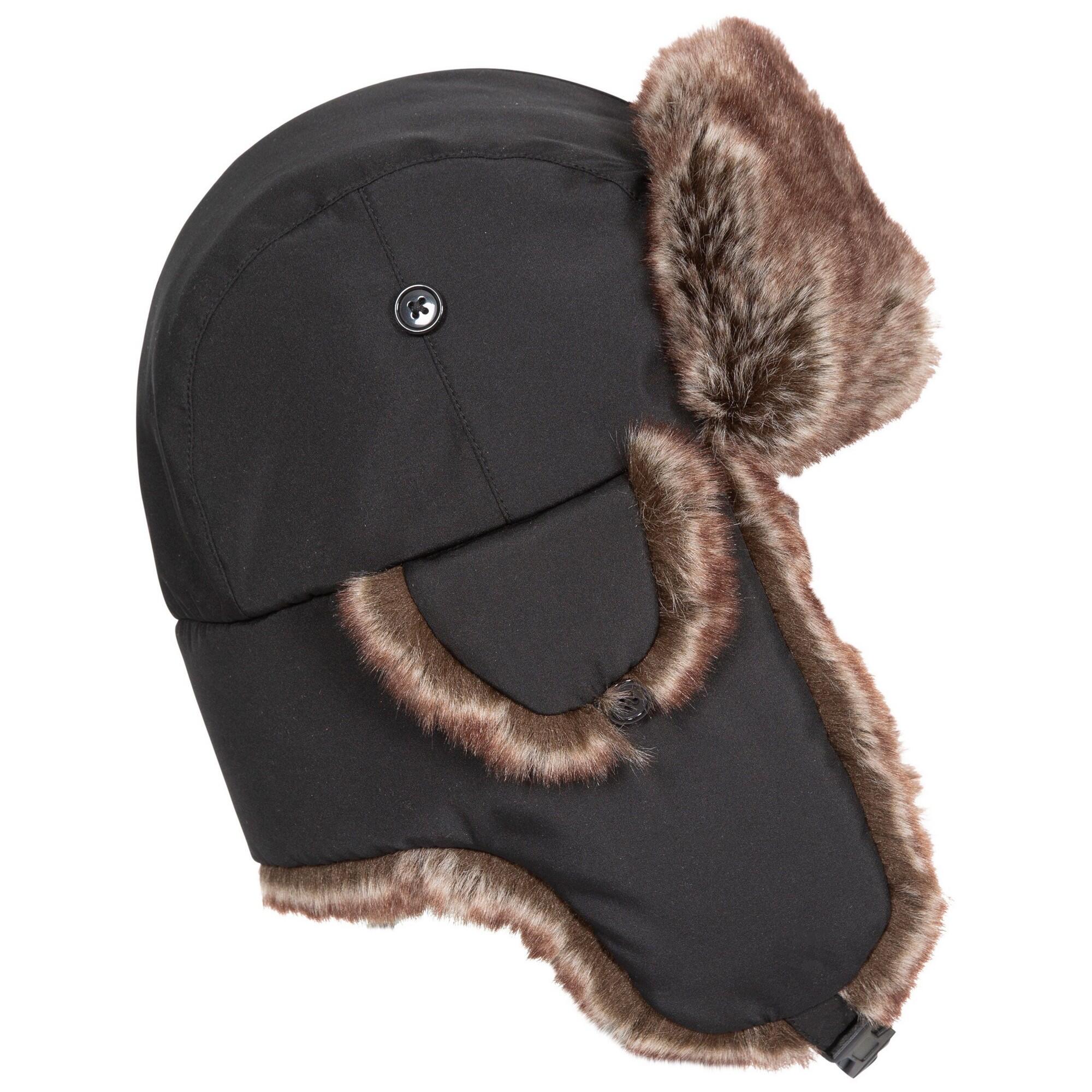 HerrenDamen Unisex Fliegermütze "Dapper" Damen und Herren Schwarz 2/5