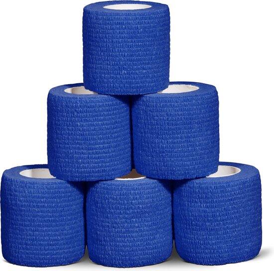 Gladiator Sports Ondertape (6 rollen) - Blauw 2/6