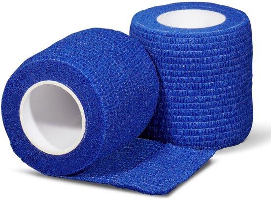 Gladiator Sports Ondertape (6 rollen) - Blauw 5/6