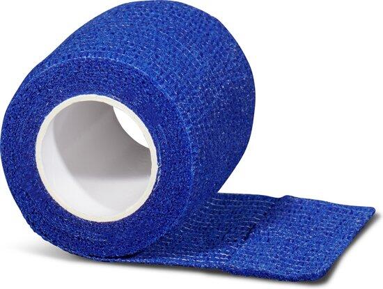 Gladiator Sports Ondertape (6 rollen) - Blauw 3/6