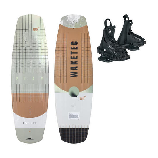 Wakeboard Set Play 134 cm mit OnSet Bindung Boot & Seilbahn Jugendliche