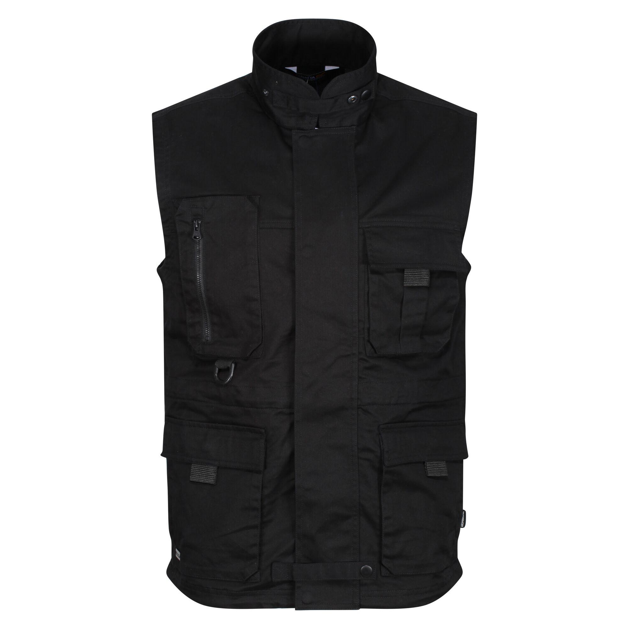 Men's PRO UTILITY sleeveless jacket (Black)