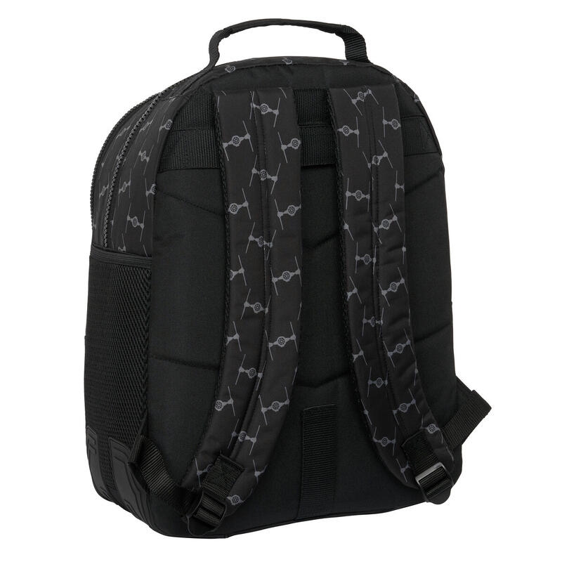 Mochila Escolar Star Wars The fighter Negro