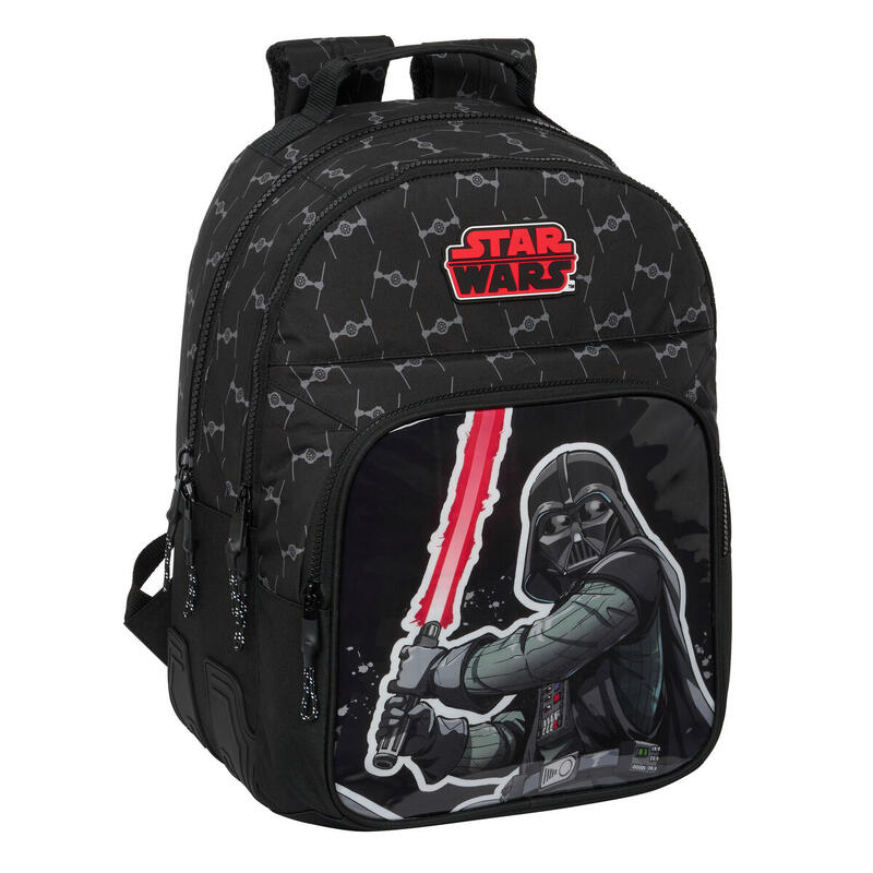 Mochila Escolar Star Wars The fighter Negro