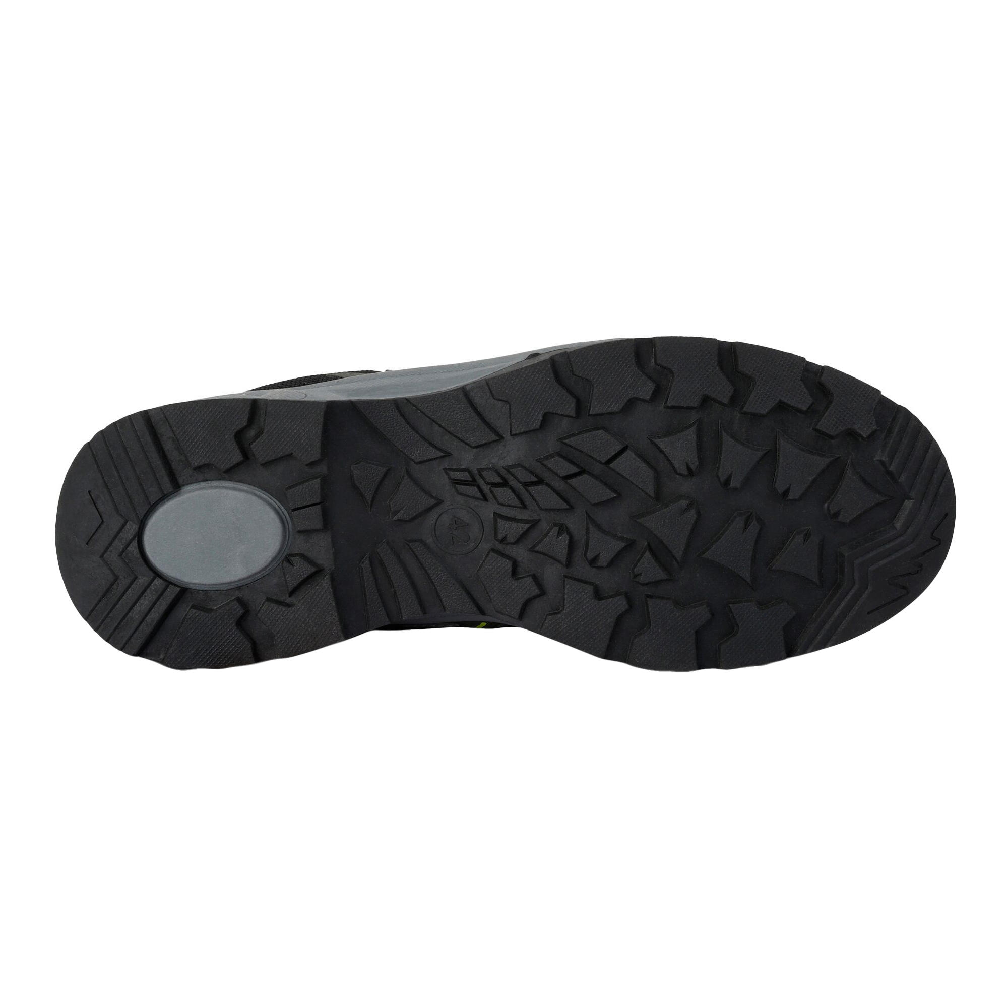 Bottines De Marche VENDEAVOUR Homme (Kaki Foncé / Vert Néon) 4/5
