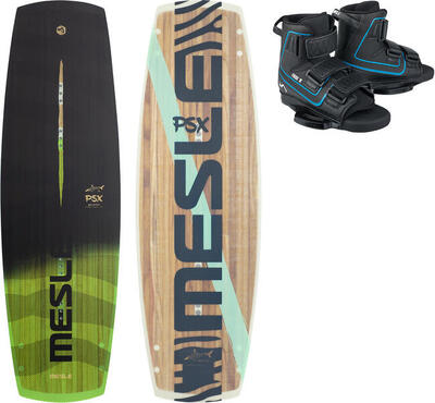 Wakeboard Set PSX 141 cm mit Fuse Bindung Seilbahn Flexboard Erwachsene