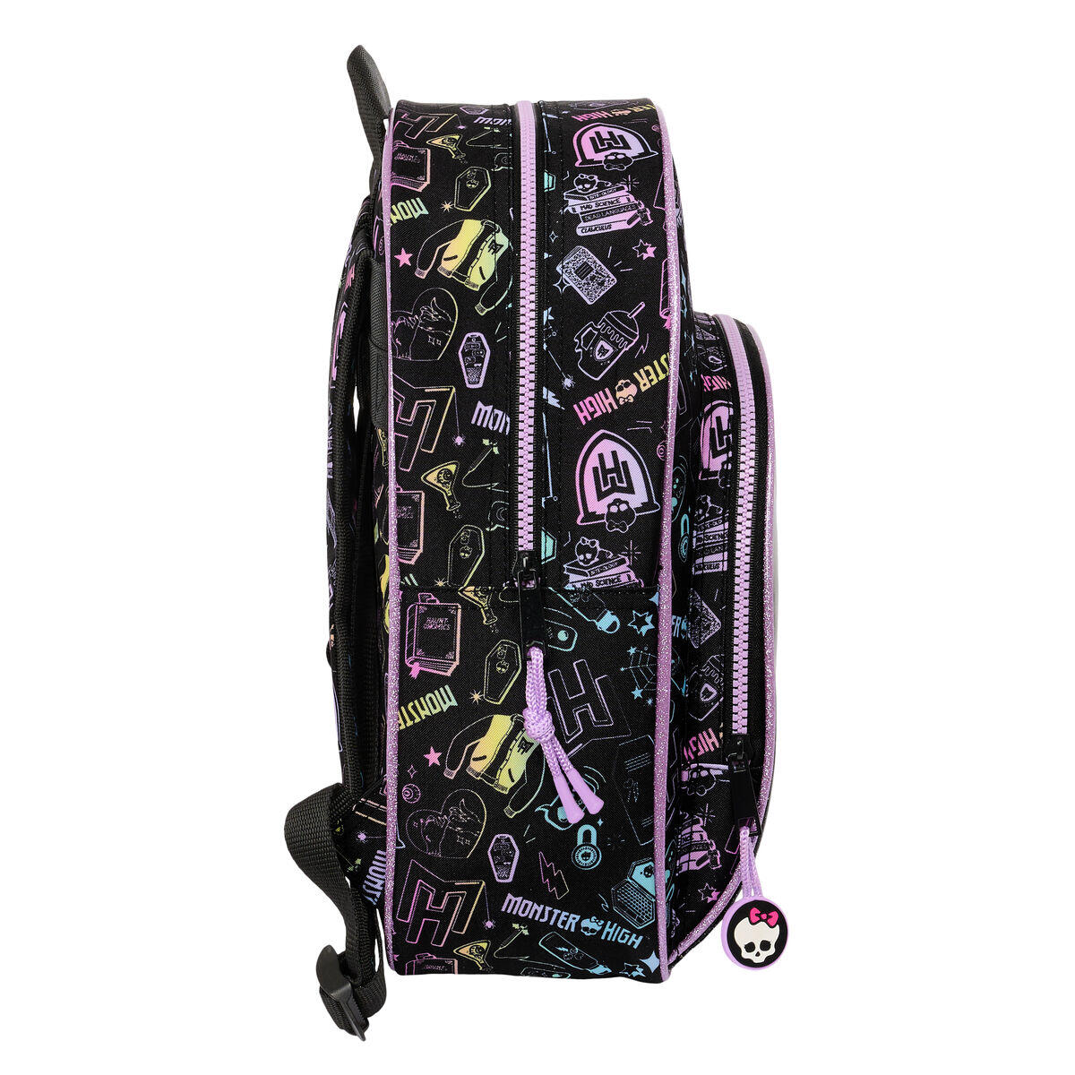 Mochila Infantil Monster High Negro 2/3
