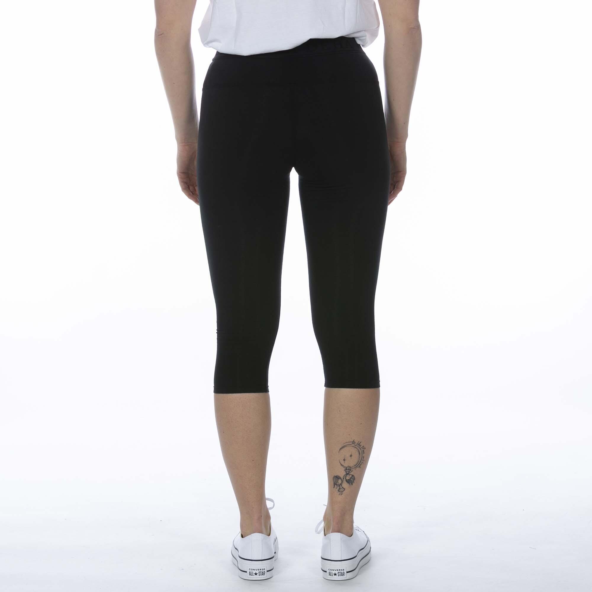 Legging Deha 3/4 Noir Femme 3/4
