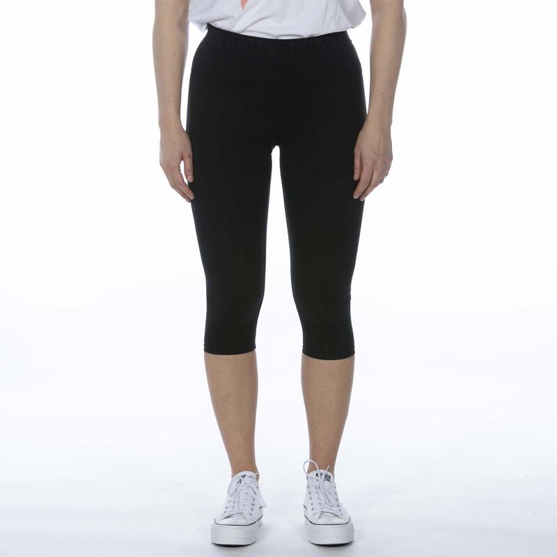 Legging Deha 3/4 Zwart Vrouwen