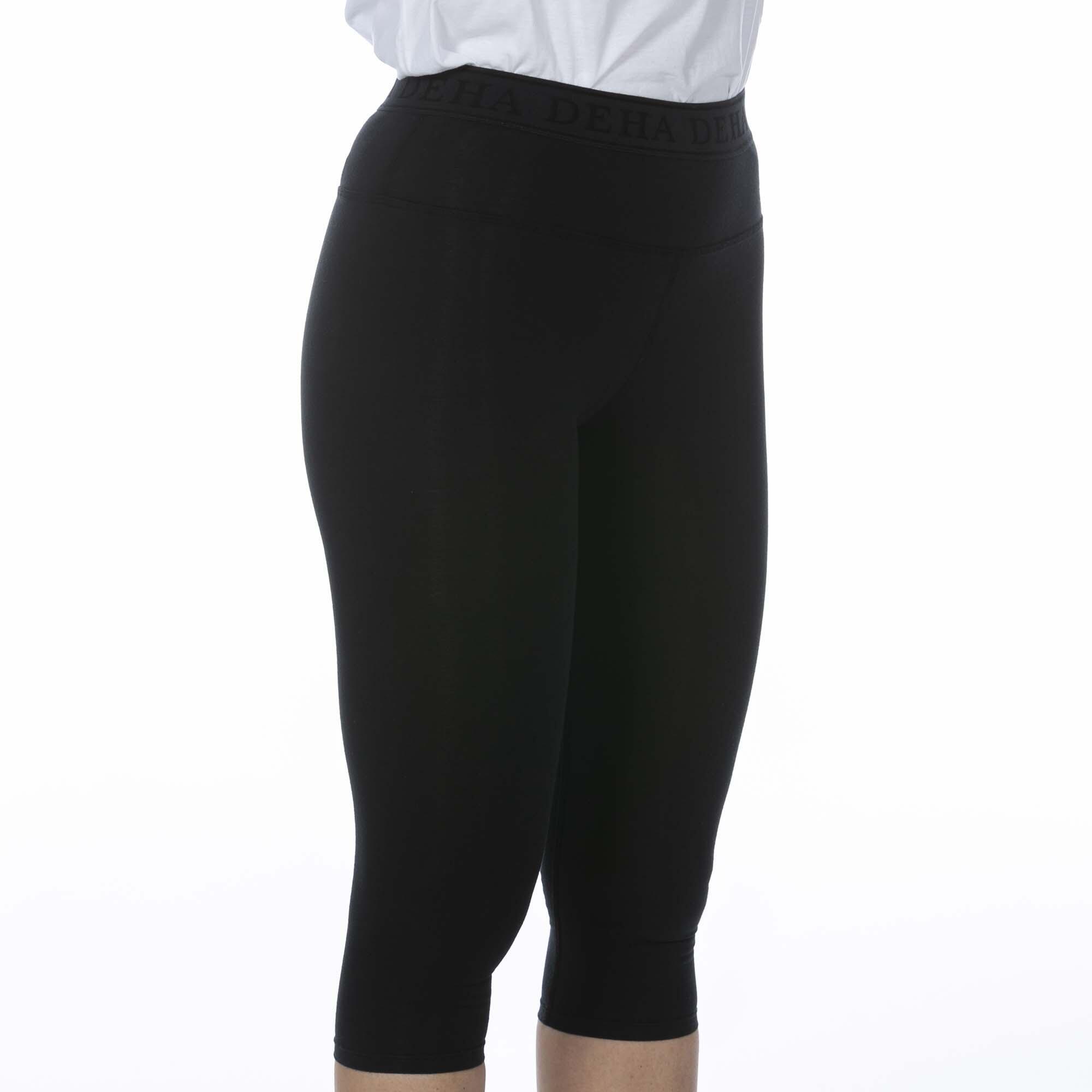 Legging Deha 3/4 Noir Femme 4/4