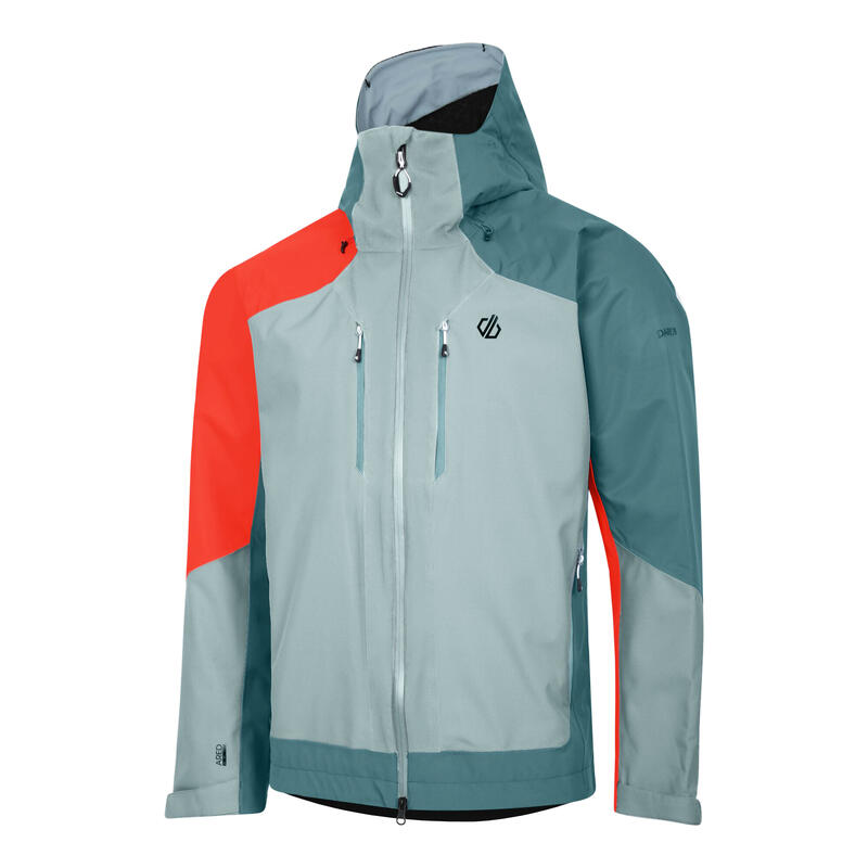 Chaqueta Impermeable Arising para Hombre Naranja Trail Blaze, Pizarra, Verde