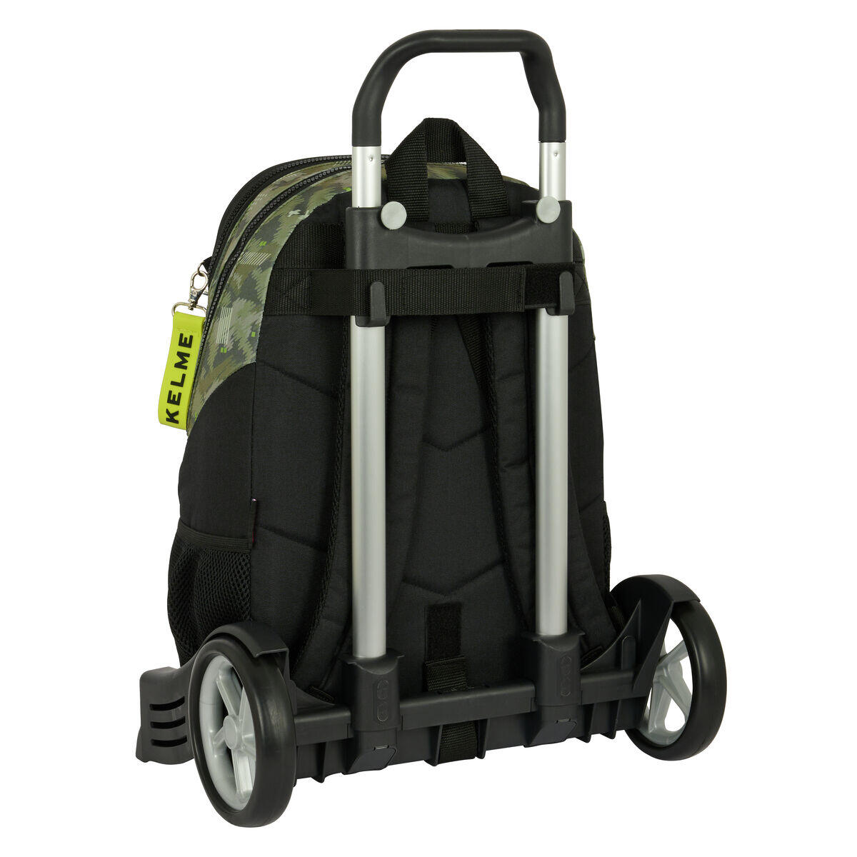 Mochila Escolar com Rodas Kelme Travel Preto 3/3