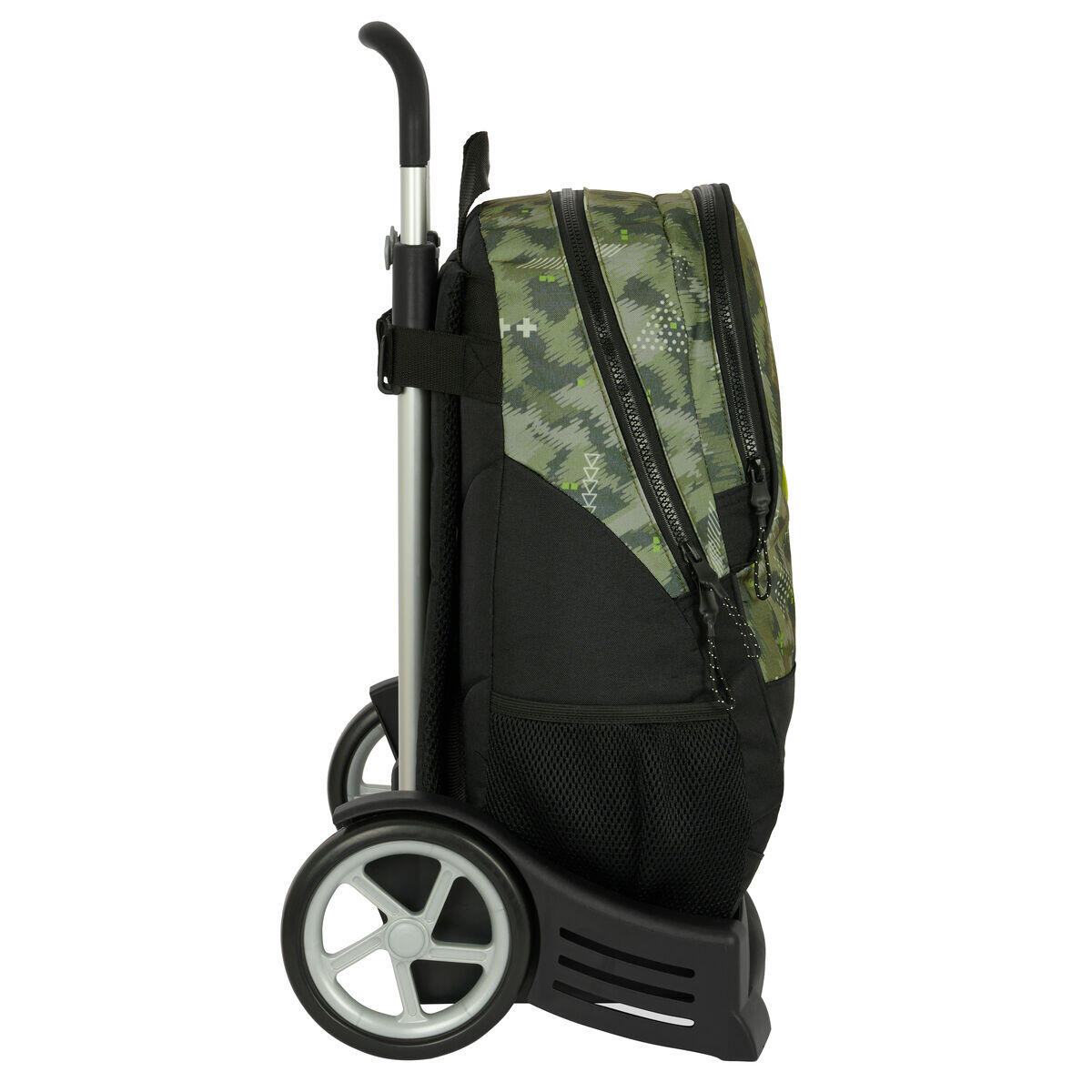 Mochila Escolar com Rodas Kelme Travel Preto 2/3