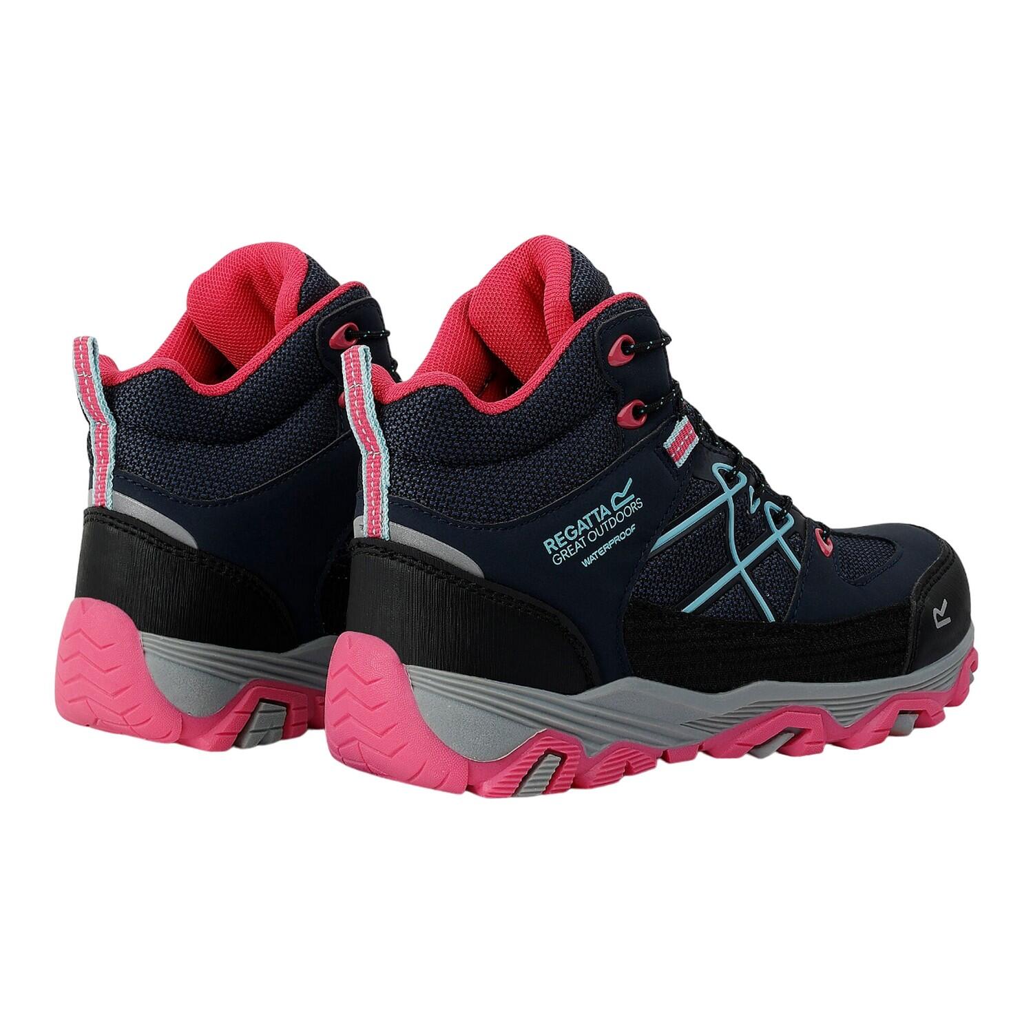 Childrens/Kids Samaris III Walking Boots (Navy/Pink Potion) 2/5