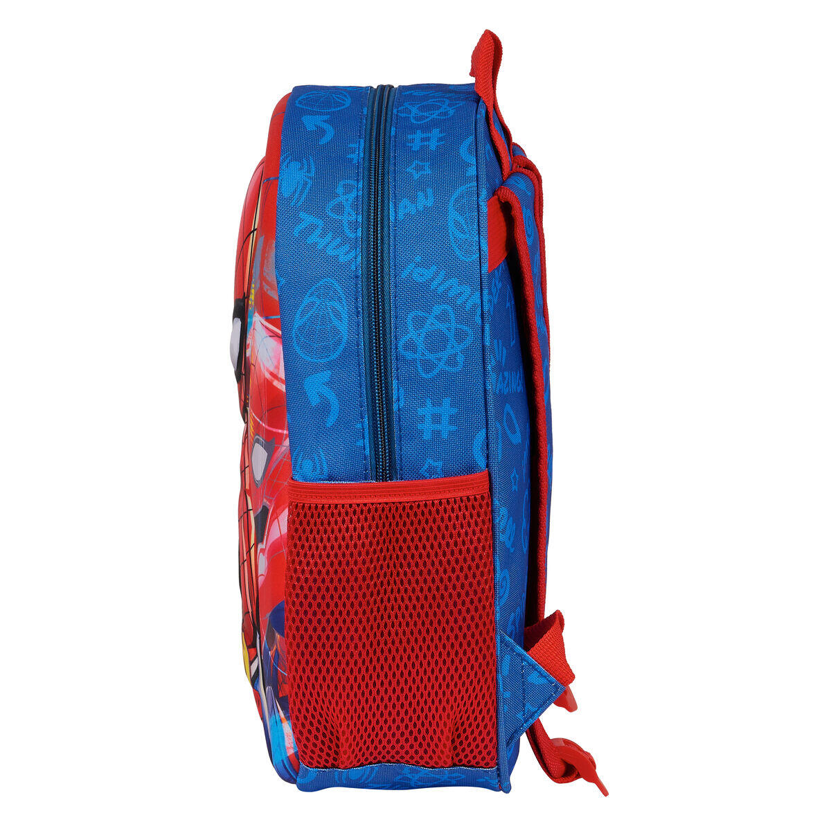 Mochila Escolar 3D Spider-Man Rojo 3/3