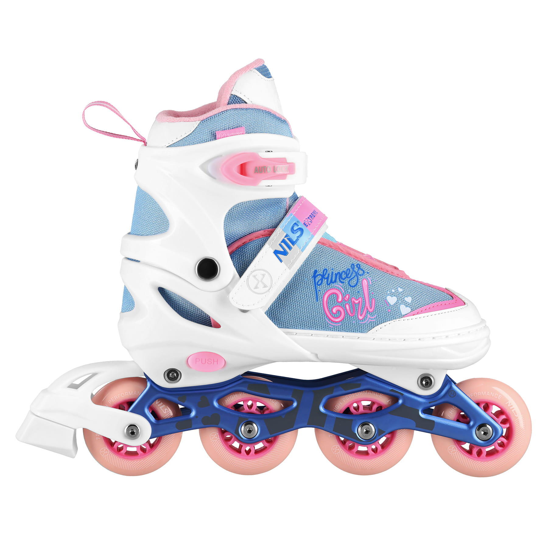 Rolki rekreacyjne Princess NA18168A Nils Extreme regulowane 3/7