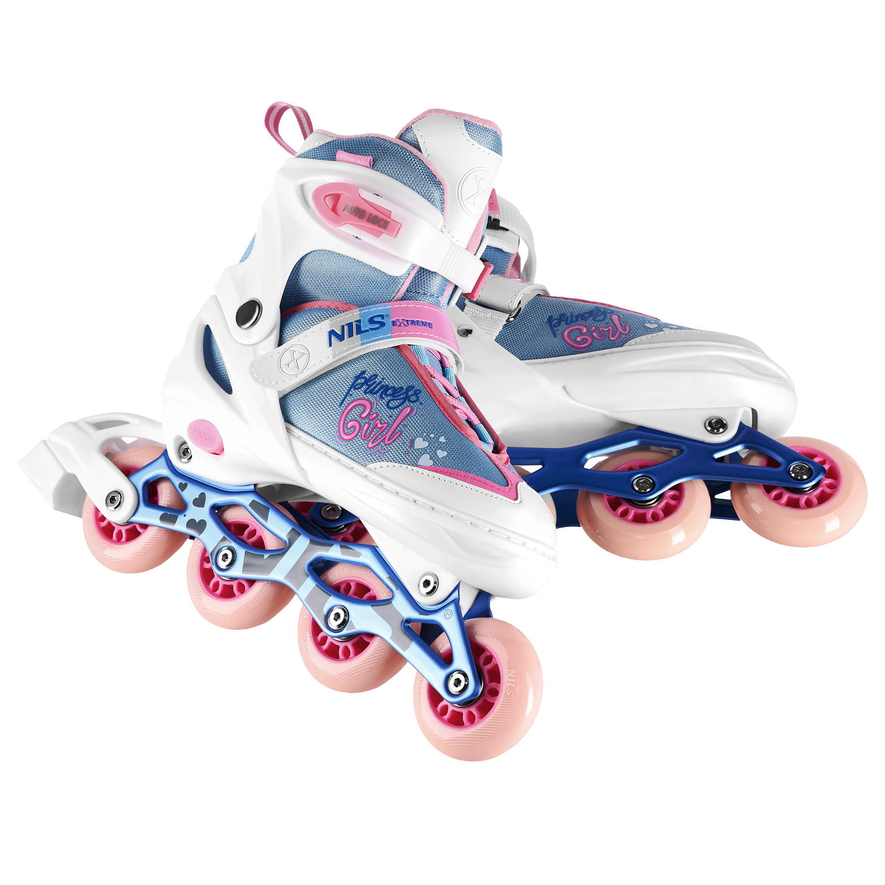 Rolki rekreacyjne Princess NA18168A Nils Extreme regulowane 6/7