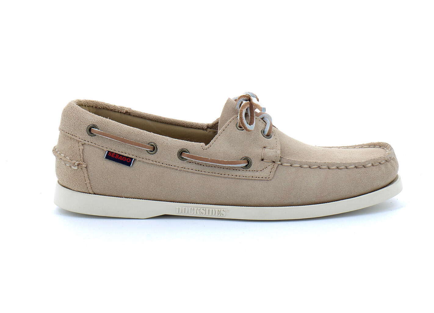 Docksides Portland Scarpe da barca uomo beige cammello 4/6