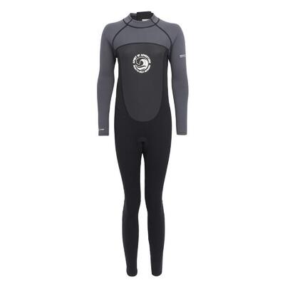 Dames wetsuit (zwart/roze fusie)