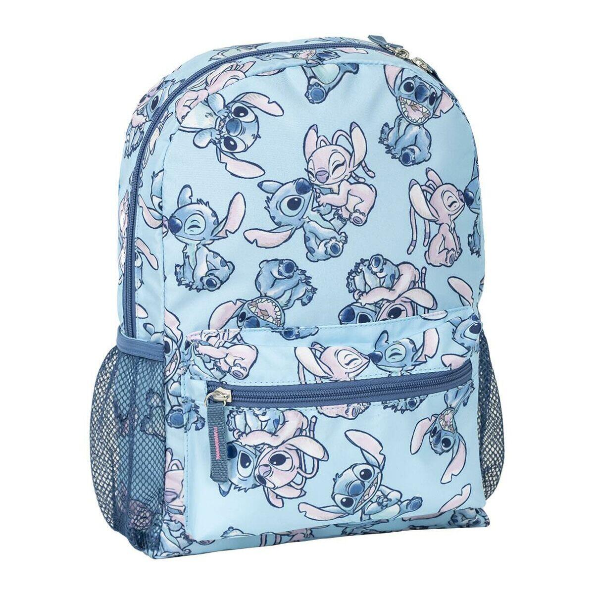 DISNEY Zaino per Bambini Stitch Azzurro