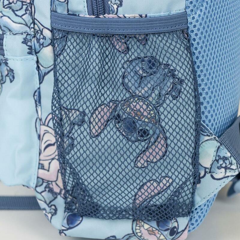 Mochila Infantil Stitch Azul