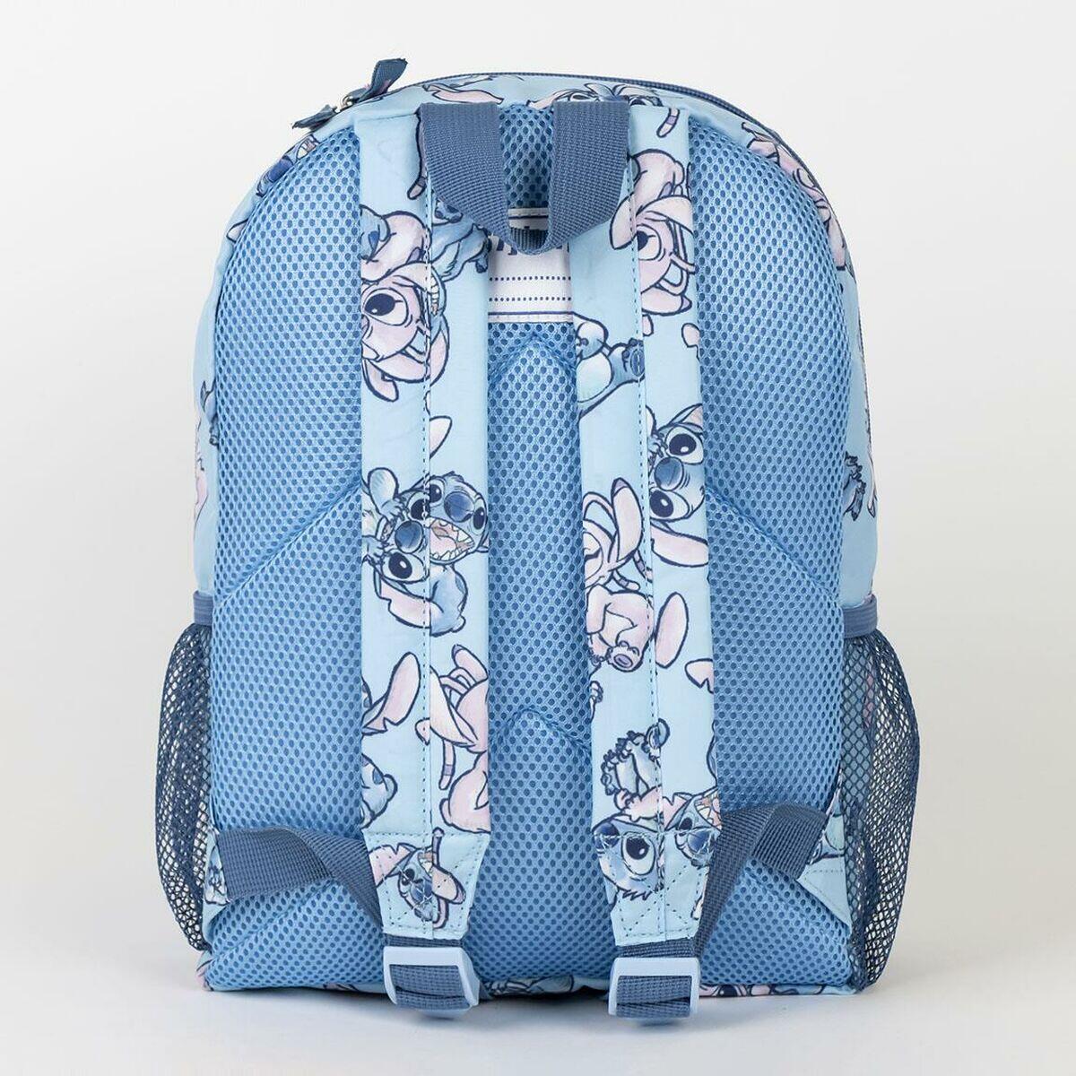 Zaino per Bambini Stitch Azzurro 3/5