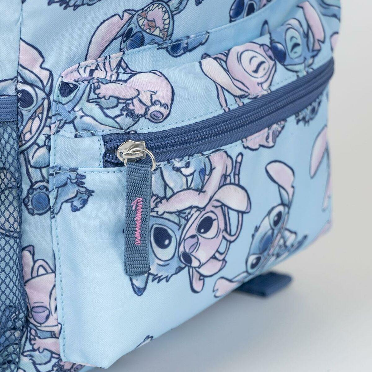 Zaino per Bambini Stitch Azzurro 4/5