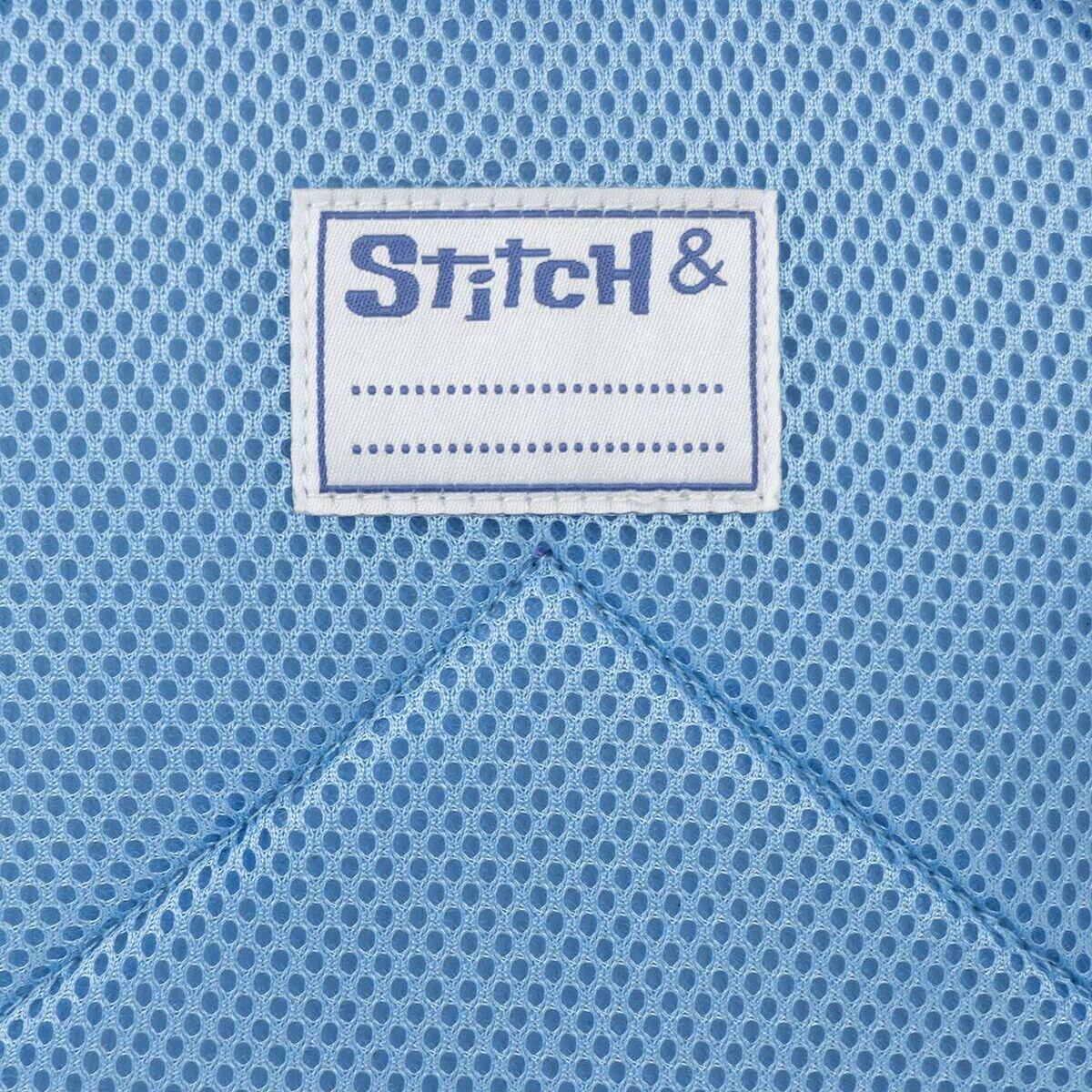 Zaino per Bambini Stitch Azzurro 5/5