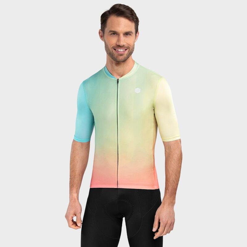 Herren Radsport kurzärmeliges radtrikot für M2 Cosmic SIROKO Gelb