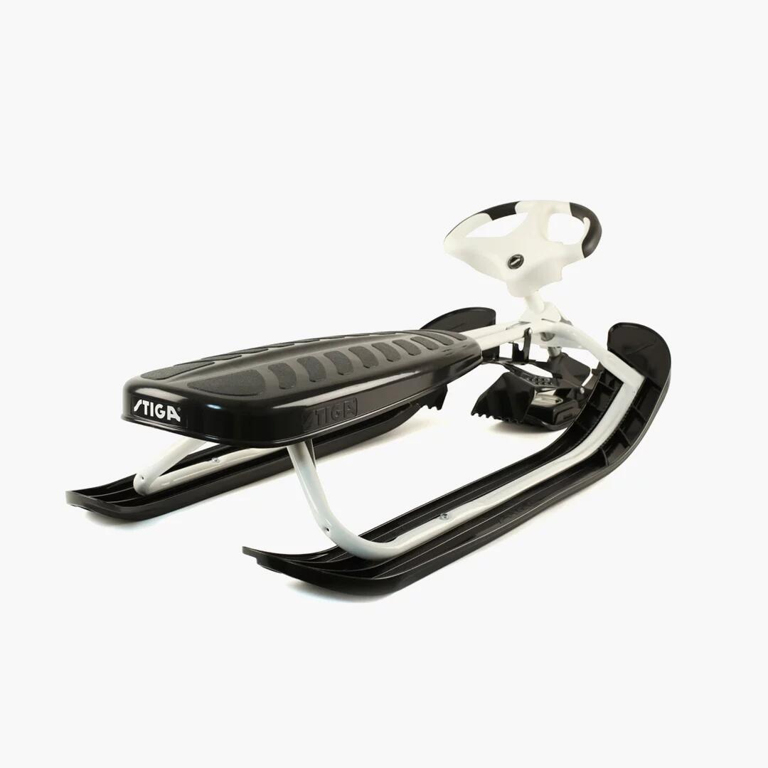 Slitta Snowracer Curve GT White/Black 2/4