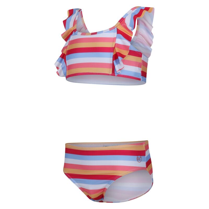 Bikini Multiriga Ragazze Regatta Dakaria Multicolore