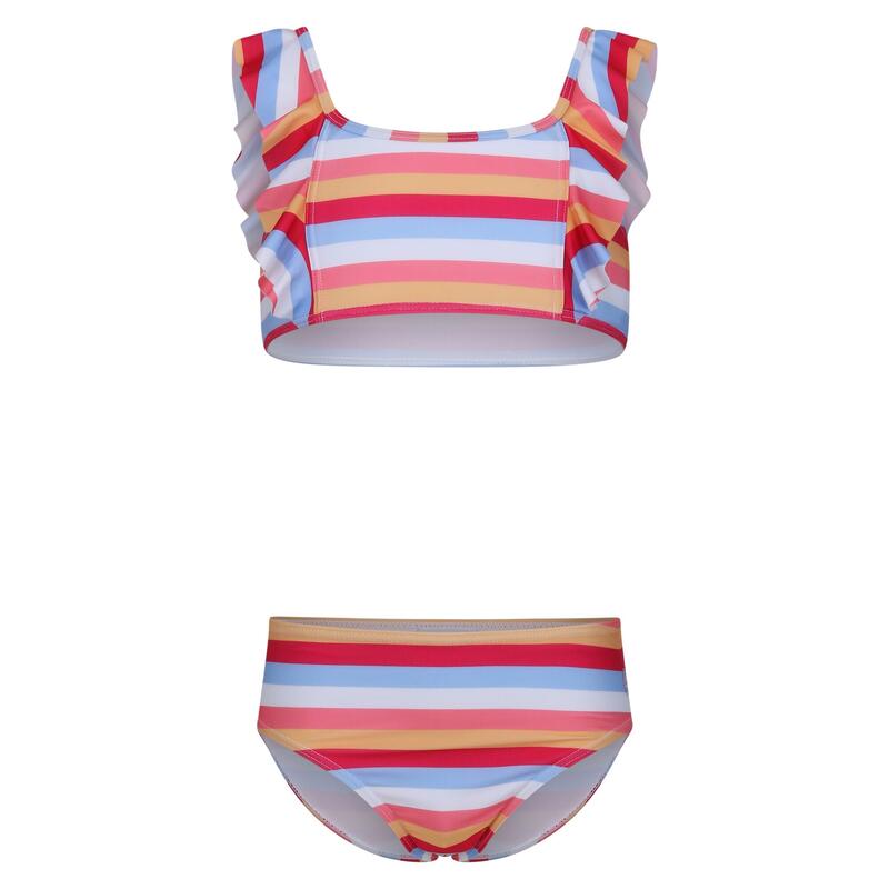 Bikini Multiriga Ragazze Regatta Dakaria Multicolore