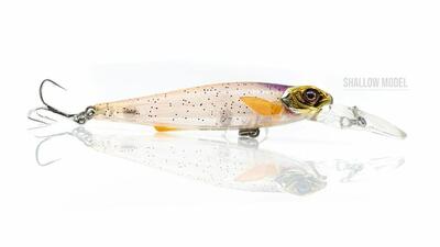 Hardbait - gutsy minnow 8cm - shallow - 04 jelly prawn