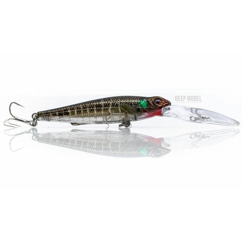 Gutsy Minnow 10cm - DEEP - 01 Mud Minnow