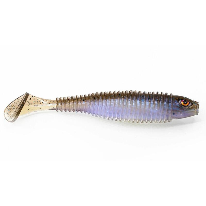 Leurre Souple -  Paddle Bait - 7.6cm - 110 Pearl Minnow