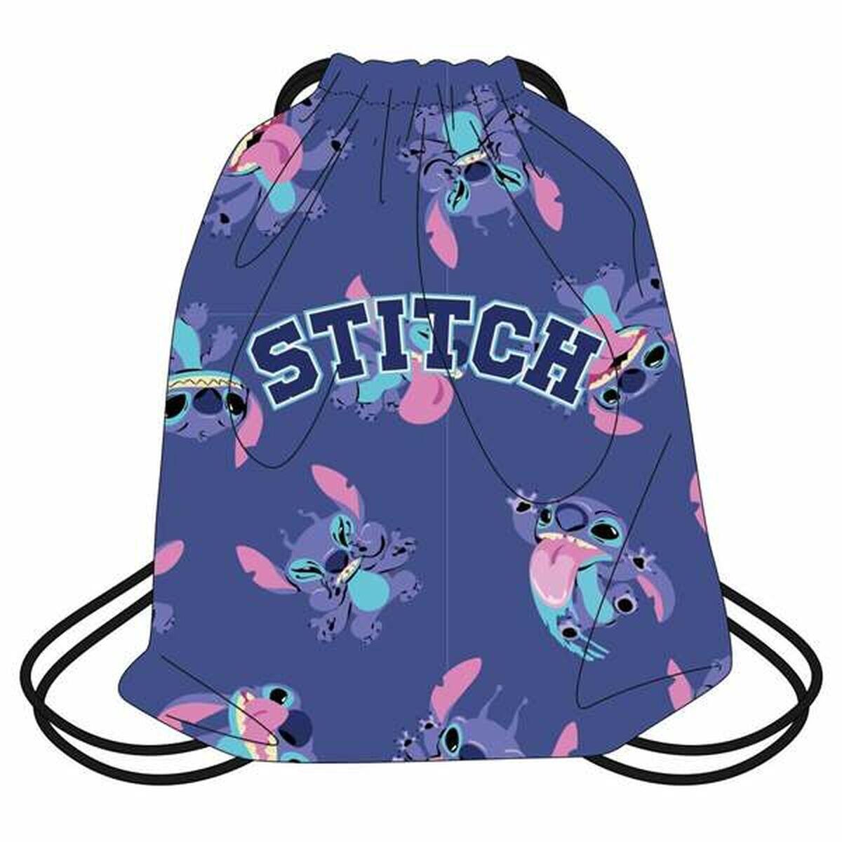 Mochila Escolar Stitch Morado 3/5
